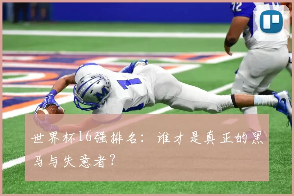 世界杯16强排名：谁才是真正的黑马与失意者？